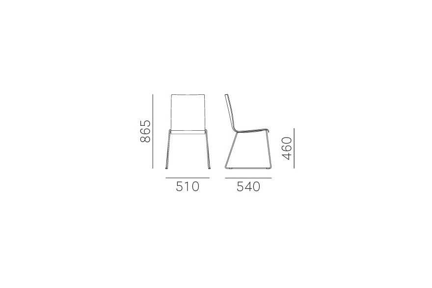 Jídelní židle Kuadra 1158