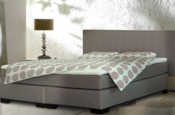 Continental bed