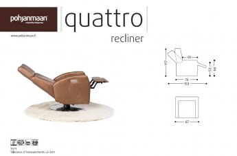 Křeslo Quattro recliner