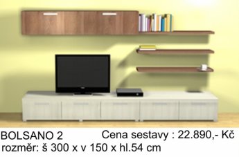 Obývací stěny - akční sestavy