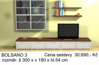 Obývací stěny - akční sestavy