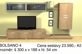 Obývací stěny - akční sestavy