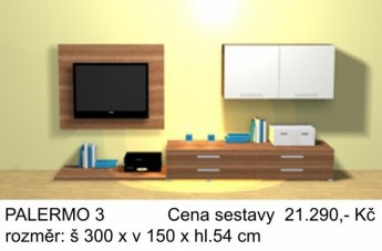 Obývací stěny - akční sestavy