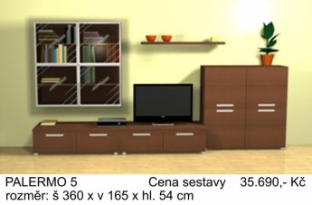 Obývací stěny - akční sestavy