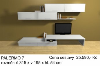 Obývací stěny - akční sestavy