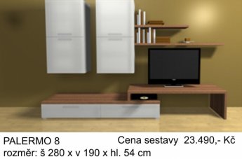 Obývací stěny - akční sestavy