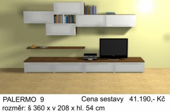 Obývací stěny - akční sestavy