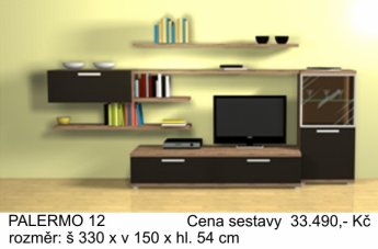 Obývací stěny - akční sestavy