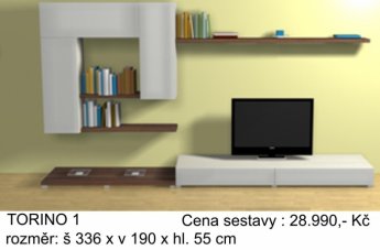 Obývací stěny - akční sestavy