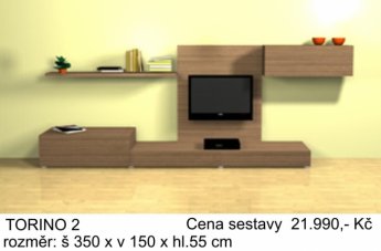 Obývací stěny - akční sestavy