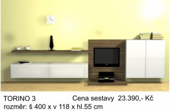 Obývací stěny - akční sestavy