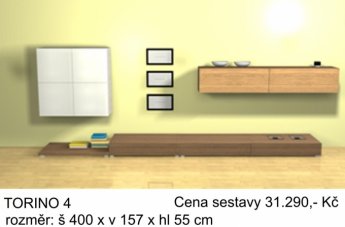 Obývací stěny - akční sestavy