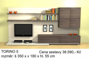 Obývací stěny - akční sestavy