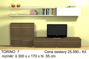Obývací stěny - akční sestavy