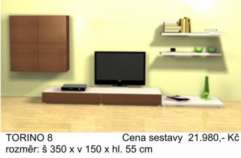 Obývací stěny - akční sestavy