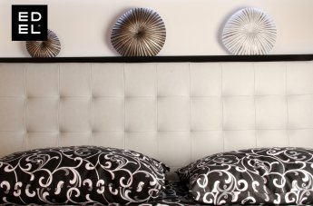 Čalouněná postel - čelo ART