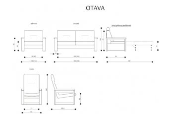 Sedací souprava Otava