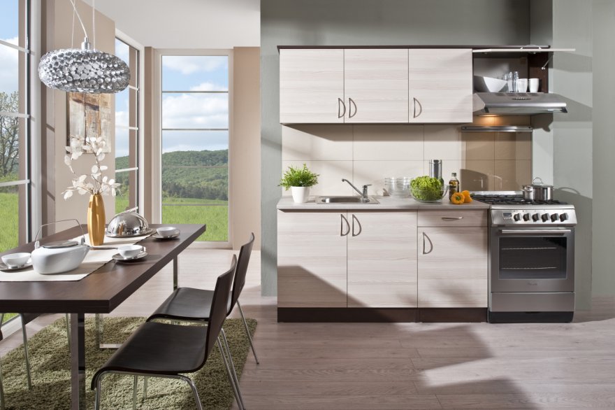 Kuchyňská linka NELA š. 200 cm + 60 digestořová