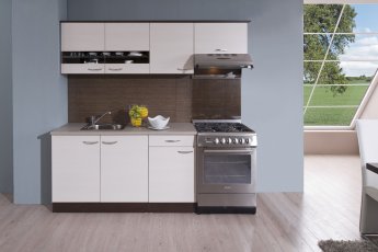 Kuchyňská linka NELA š. 200 cm + 60 digestořová