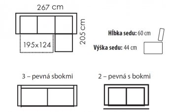 Sedací souprava Gertrúda
