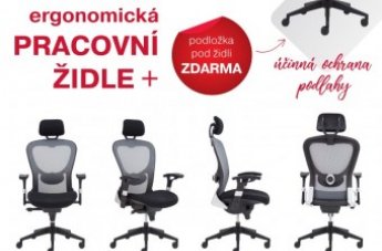 Kancelářská židle s podložkou zdarma