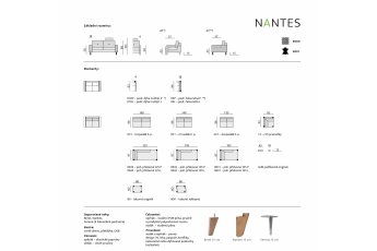 Sedací souprava Nantes