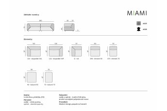 Sedací souprava Miami