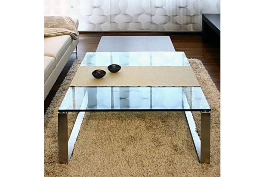 Konferenční stolek Biscotto Top Glass