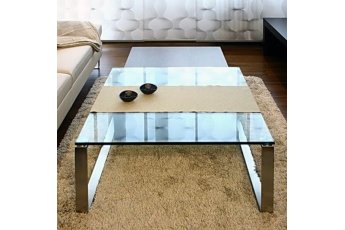 Konferenční stolek Biscotto Top Glass
