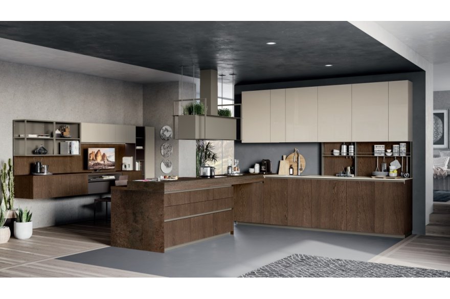 Kuchyňská linka TABLET WOOD