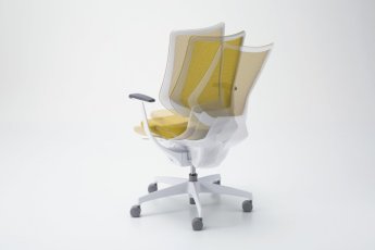 Japonská aktivní židle Kokuyo  Glider 360 stupňů
