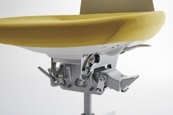 Japonská aktivní židle Kokuyo  Glider 360 stupňů