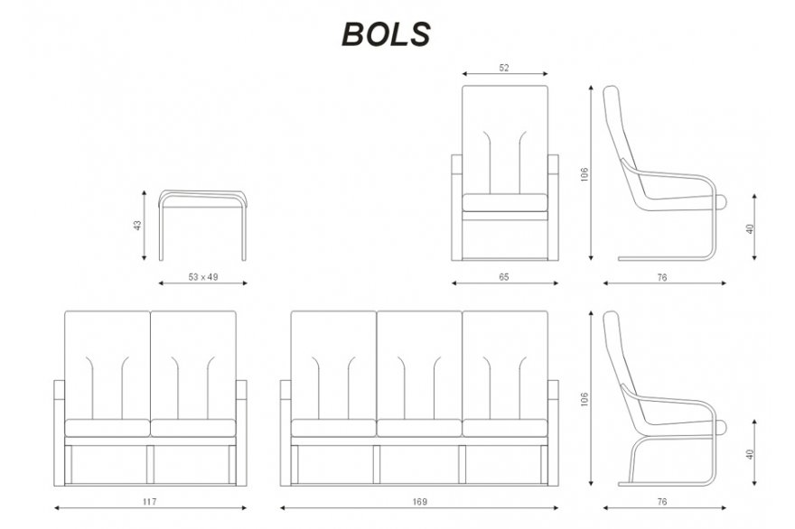 Sedací souprava Bols